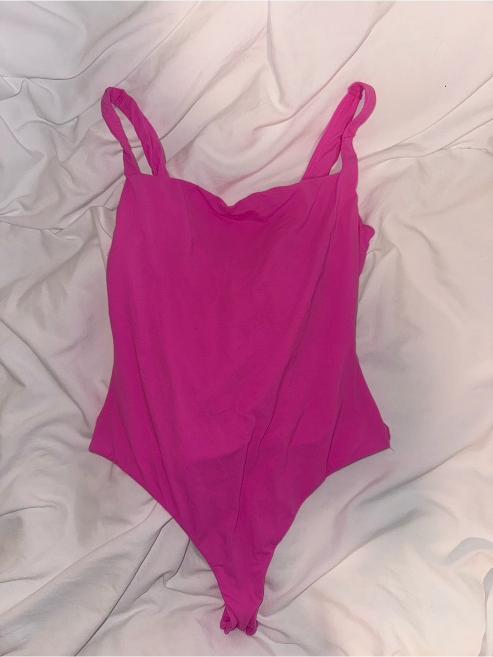 Skims Vibrant Pink Body suit